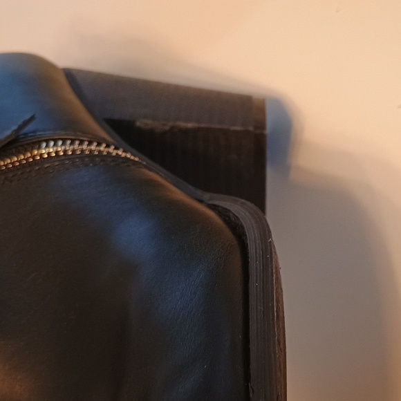 Guess Black Ankle Boots with Buckle Details 3 Inch Heel-Womans Size 10M - Picture 13 of 13